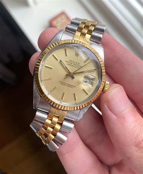 rolex in the 80s.